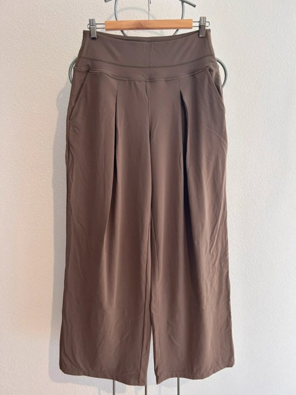 Brown Wide Leg Pants Size M